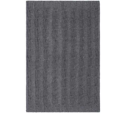 Плед Snefald, серый (маренго меланж)