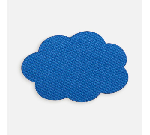 Наклейка тканевая Lunga Calum, L, синяя