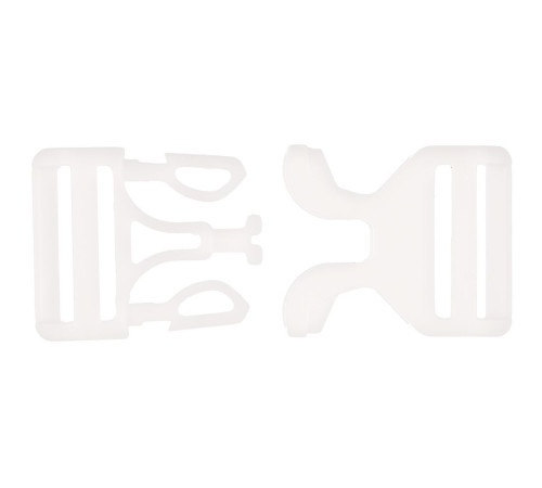 Застежка-пряжка Fibbia, белая