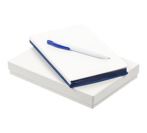 Набор Duplex, белый с синим