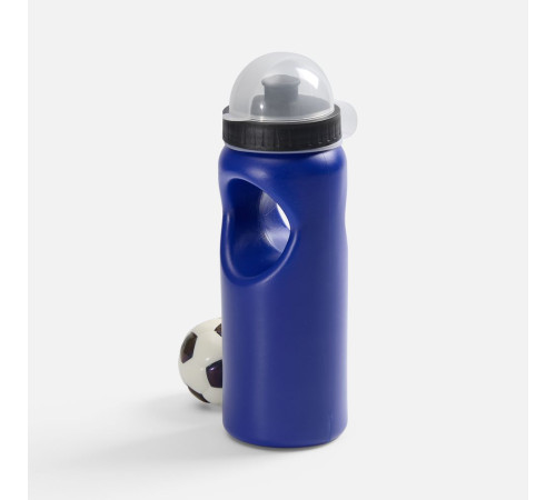 Бутылка с антистрессом Footballer, синяя