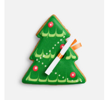 Новогоднее печенье с предсказанием «Елка»