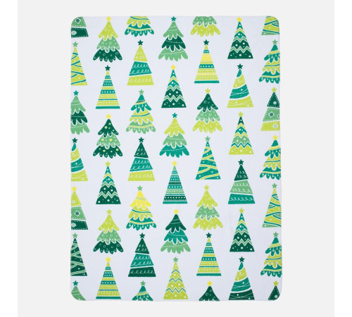 Флисовый плед Imaginario, зеленый