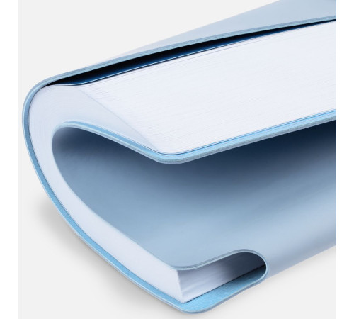 Ежедневник Flexpen Shall, недатированный, голубой