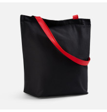 Шопер B5, черный с красными ручками