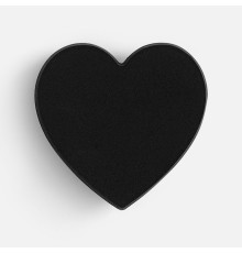 Джибитс из ПВХ «Сердце», черный