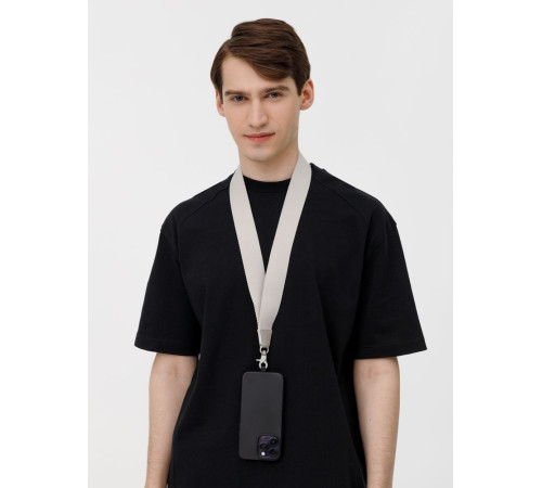 Ланьярд Band, серый