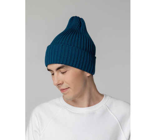Шапка Yong, темно-синяя (морская волна)