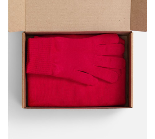 Набор Knit Warm, красный