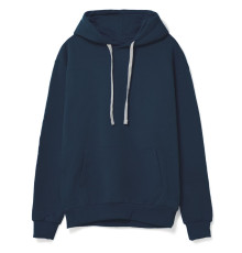 Толстовка с капюшоном Unit Kirenga Heavy, темно-синяя