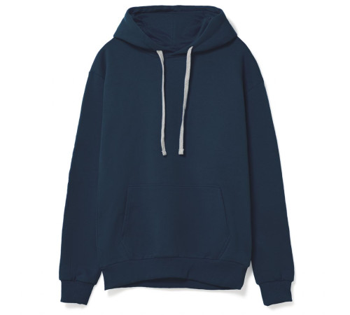 Толстовка с капюшоном Unit Kirenga Heavy, темно-синяя