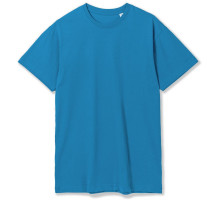 Футболка унисекс T-Bolka 180, бирюзовая