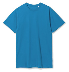 Футболка унисекс T-Bolka 180, бирюзовая