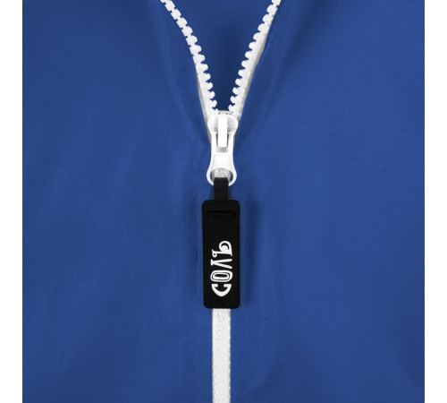 Дождевик «Воплащение ума», ярко-синий