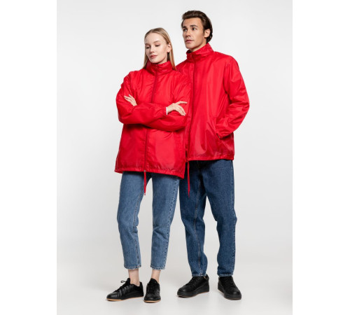 Ветровка унисекс Shift, красная