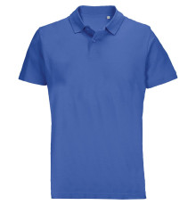 Рубашка поло унисекс Pulse, ярко-синяя (royal)