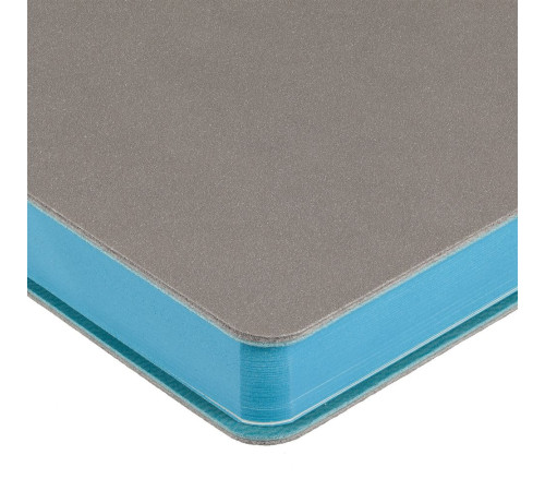 Ежедневник Flexpen, недатированный, серебристо-бирюзовый