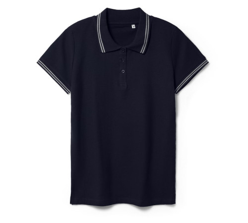 Рубашка поло женская Virma Stripes Lady, темно-синяя