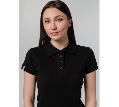 Рубашка поло женская Virma Premium Lady, черная