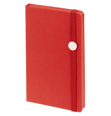 Блокнот Shall Round, красный
