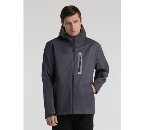 Куртка унисекс Shtorm, темно-серая (графит)