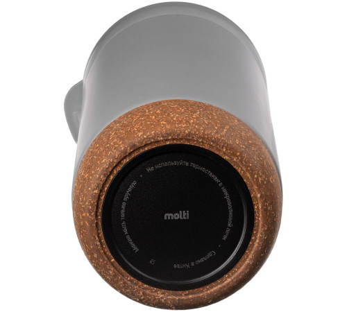 Термостакан Steady, серый