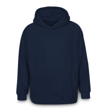 Худи флисовое унисекс Manakin, темно-синее