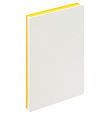 Ежедневник Duplex, недатированный, белый с желтым