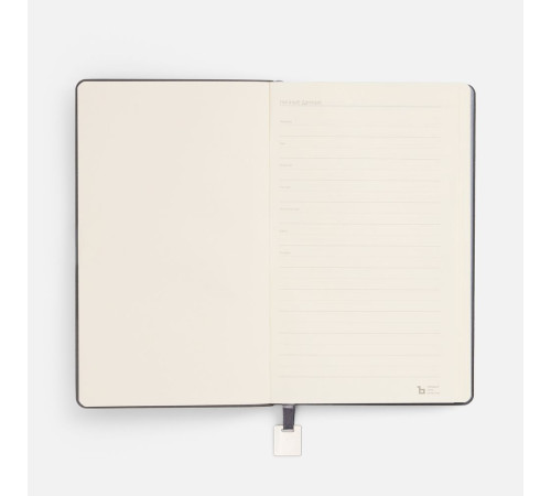 Ежедневник Shall Light, недатированный, серый