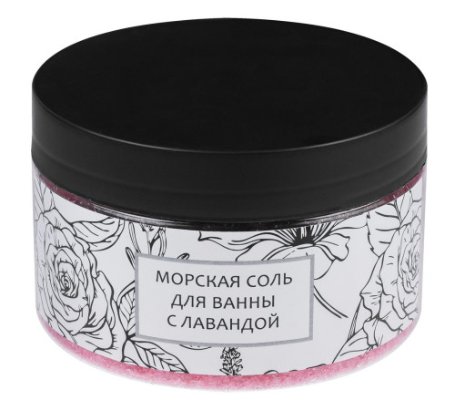 Соль для ванны Feeria в банке, с лавандой