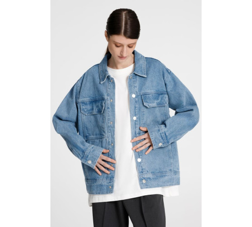 Куртка джинсовая O2, голубая