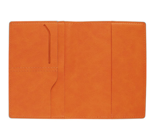 Обложка для паспорта Petrus, оранжевая