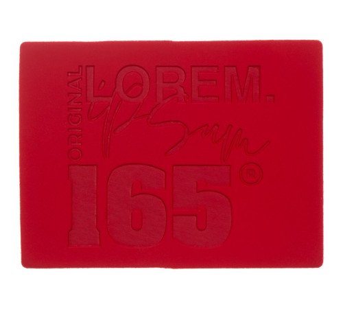 Лейбл Etha SoftTouch, M, красный