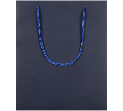 Пакет бумажный Vid M, синий