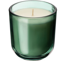 Ароматическая свеча Vitral, дубовый мох и пачули, зеленая