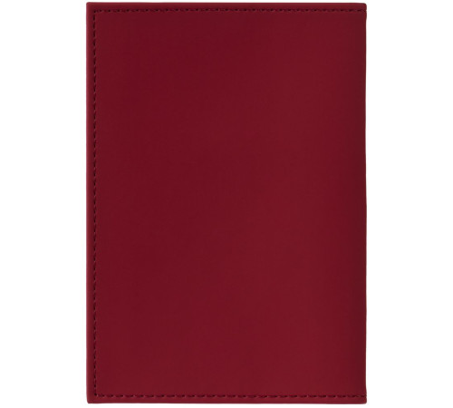 Обложка для паспорта Shall, красная