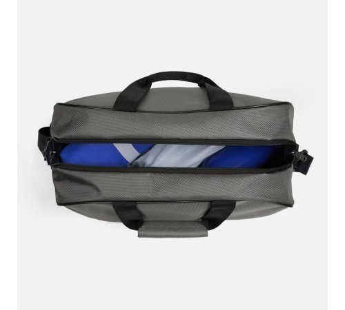 Спортивная сумка Atlantes, серая с черным