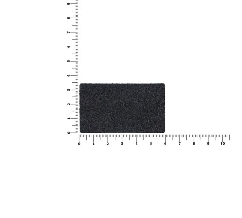 Лейбл кожаный Pasek, M, черный