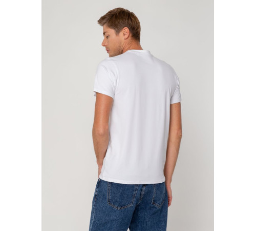 Футболка мужская T-bolka Stretch, белая