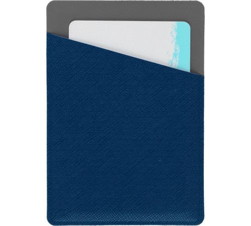Картхолдер Dual, серо-синий