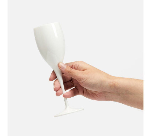 Бокал для шампанского Empresa, белый