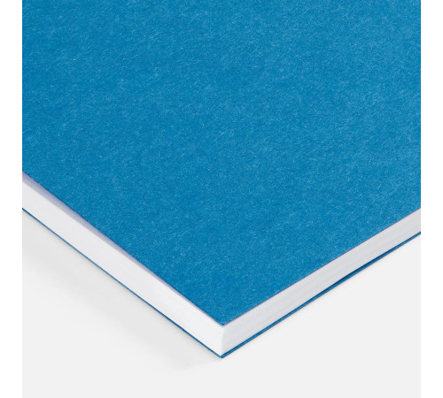 Блокнот Salvador в клетку, синий ver.2