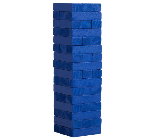 Игра «Деревянная башня мини», синяя