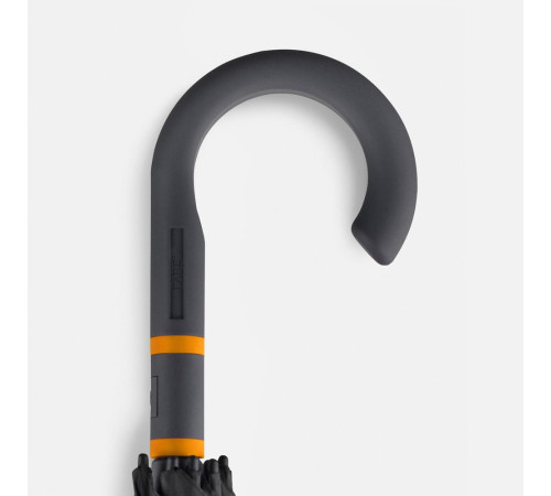 Зонт-трость с цветными спицами Color Style, оранжевый