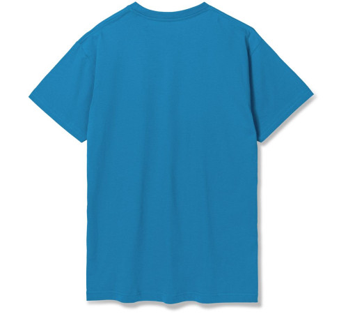 Футболка унисекс T-Bolka 180, бирюзовая