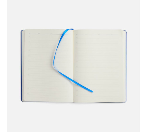 Ежедневник Urban Metal, недатированный, ярко-синий