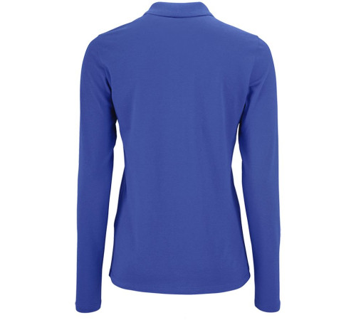 Рубашка поло женская с длинным рукавом Perfect LSL Women, ярко-синяя