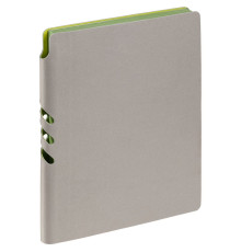 Ежедневник Flexpen, недатированный, серебристо-зеленый