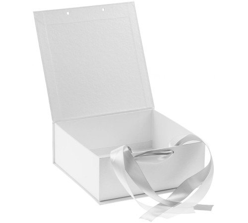 Коробка на лентах Tie Up, малая, белая
