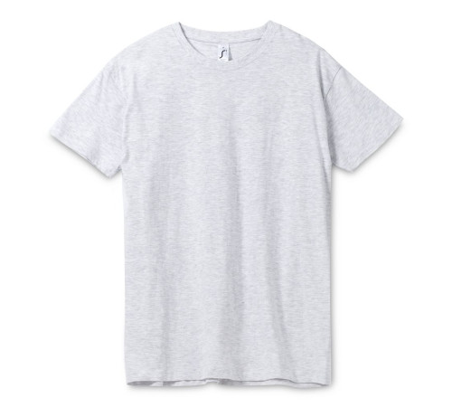 Футболка унисекс Regent 150, светло-серый меланж